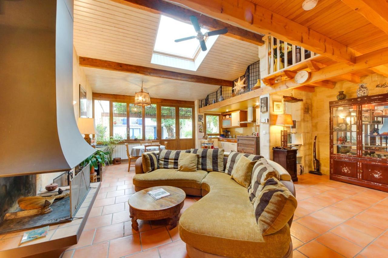 Superbe Maison En Pierre Bordelaise Бордо Екстериор снимка