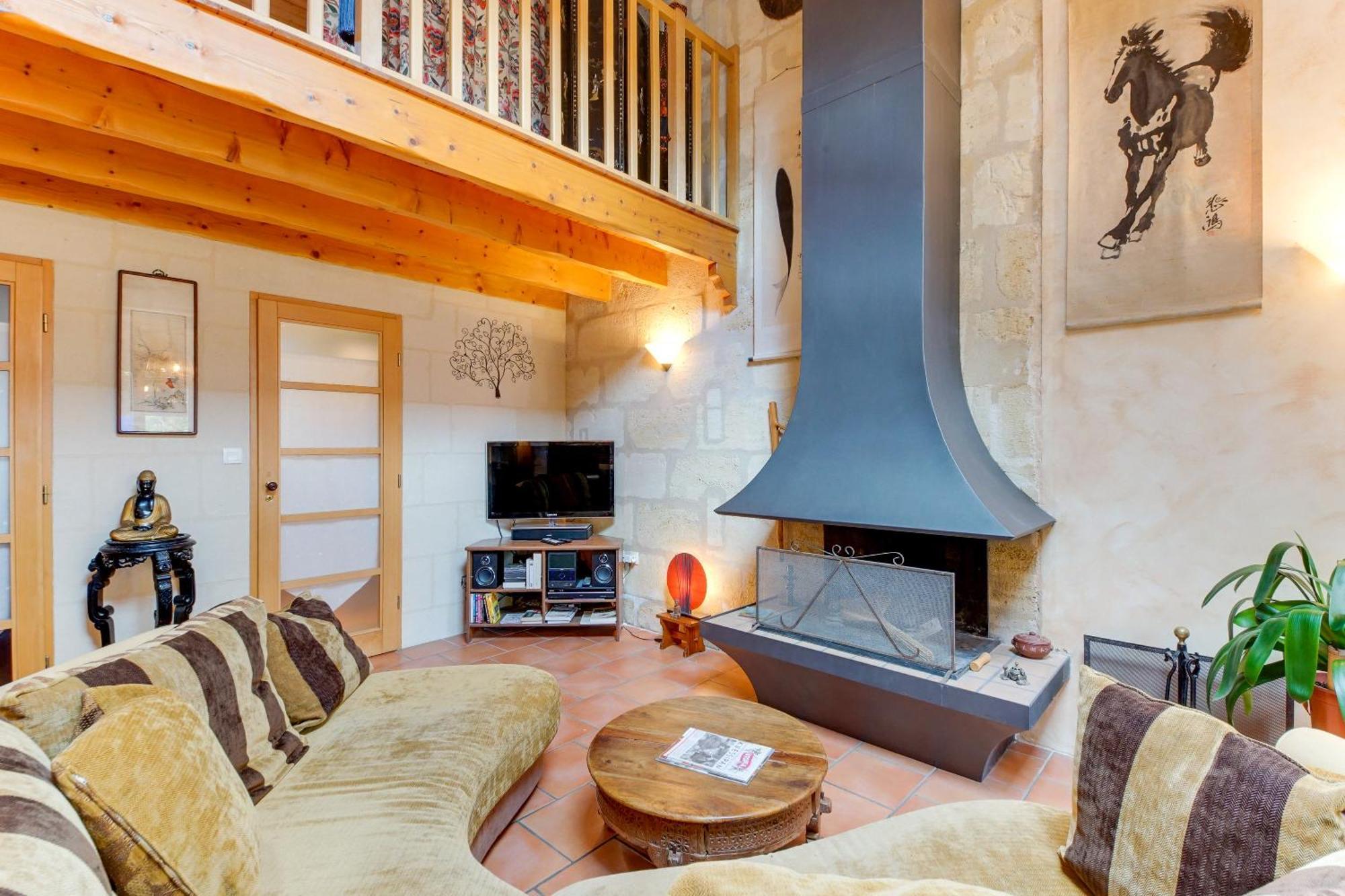Superbe Maison En Pierre Bordelaise Бордо Екстериор снимка