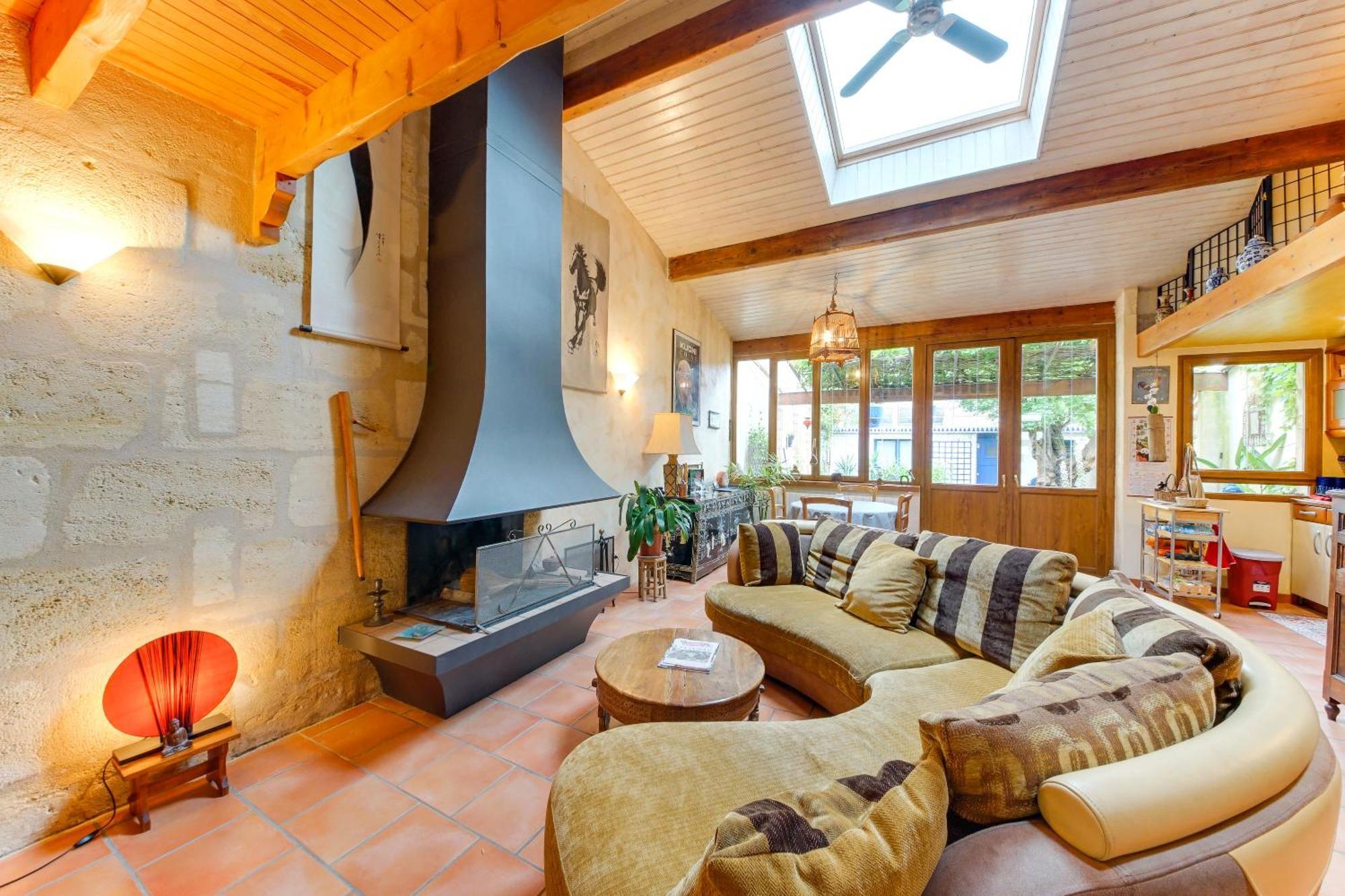 Superbe Maison En Pierre Bordelaise Бордо Екстериор снимка