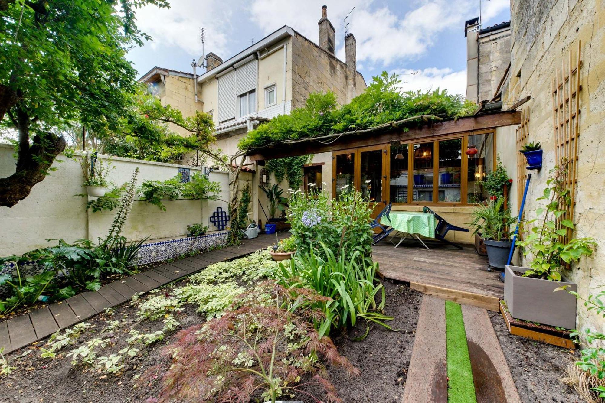Superbe Maison En Pierre Bordelaise Бордо Екстериор снимка